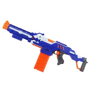 Непрерывное стрельба электрическая мягкая пуля игрушечный пистолет для мальчиков с целевым детским питанием родитель-детской винтовки подарок