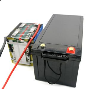 12V LifePO4 Аккумуляторная батарея 200AH 100AH ​​Аккумуляторные литиевые батареи RV с BMS для наводного кемпинга и инверторной солнечной энергии