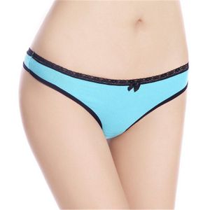 Mutandine 10-20T Intimo Ragazza G String Lingerie sexy Perizoma di cotone Slip senza cuciture Ragazze Mutandine Abbigliamento per bambini 6 pezzi / lotto