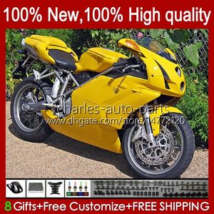 ALL Yellow Motorcycle Fairings For DUCATI 749-999 749S 999S 749 999 2003-2006 ABS Bodywork 27No.39 749 999 S R 2003 2004 2005 2006 749R 999R 03 04 05 06 OEM Bodys Kit