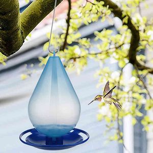 1 ADET Plastik Asılı Gıda Konteyner Açık Su Geçirmez Kuş Besleyici Pet Malzemeleri Bahçe Dekorasyon 2021 Sıcak Satış