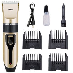 Dog Clippers Grooming Kit Professional Electric Pet Clipper Low Noise Rechargeable Cordless Pet Hair Trimmer for Dogs Cats