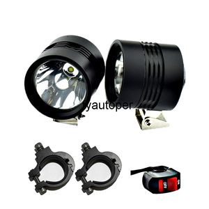 Motosiklet Far 12 V 40 W Spot Işıkları Moto LED Sürüş Iş Işıkları Off-Road Far Araba Sis Işık Sürüş Işıkları Spot Lamba Araba