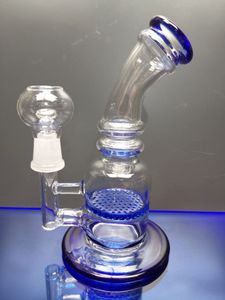 Малый маслом Установки DAB Cookahs Толстые соты Percolator Stage Bong 14,4 мм соединительные водопроводные трубы с куполом для ногтей SESTSHOP