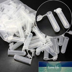 5 ml Plastik Şişeler Çok Amaçlı Temizle Tüp Boş Örnek Depolama Konteyner Plastik Hafif Boru Taşıma için Kolay