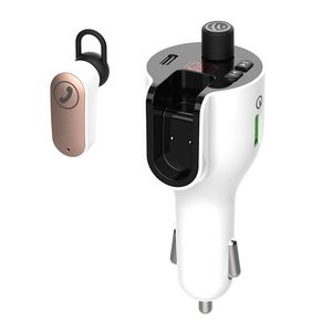 G52 USB Car Charger FM Transmitter Bluetooth 5.0 FM Modulator Headset Wireless Aux Audio Privacy Protection Fast Chargers