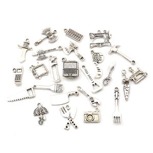 115pcs / lot Tibet Gümüş Karışım Aracı El yapımı metal takılar Diy Takı Yapımı Aksesuarlar A-660