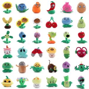 Moda jogos plantas vs. zumbis pelúcia brinquedos muitos estilo de lutador de plantas de estilo para escolha presente de aniversário boneca brinquedo peludo animais