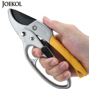 Garden Pruning Shear High Carbon Steel Scissors Gardening Plant Scissor Branch Pruner Trimmer Tools 210719