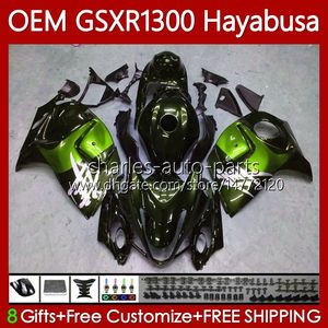 Iniezione per Suzuki Hayabusa Body GSXR-1300 GSXR 1300 Dark Green CC 08-19 77No.130 1300CC GSXR1300 08 2008 2009 2010 2011 2012 2013 GSX R1300 14 15 16 17 18 19 carent