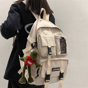 Kız öğrenci seyahat sırt çantası örgü kolej kadın erkek naylon okul çantası erkekler kız serin laptop sırt çantaları moda bayan kitap erkek 202211