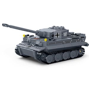 GUDI 6104 Askeri Serisi Koleksiyon Modeli Almanya Tiger I Tank Monte Yapı Taşı Oyuncaklar Çocuklar Için H0824