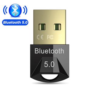 USB Bluetooth Dongle Adapter 5.0 для ПК Компьютерная мышь клавиатура PS4 Динамика беспроводной мыши BT Music Audio Редовер передатчик