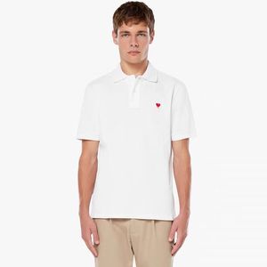 Polo gömlekler erkek yakalı tasarımcı t-shirts moda lüks giyim nakış aşk mektubu iş kısa kollu nefes alabilir klasik tshirt rahat üstler tees m-2xl