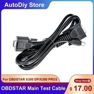 Диагностические инструменты, оригинальный основной тестовый кабель OBDSTAR, адаптер OBD2, работа с X300 DP/X300 PRO3 Key Master, высокое качество