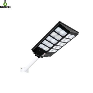 Lâmpada de rua solar 600W 800W 1000W Wide Angel Lighting Outdoor Wall Motion Motion Light Control para o jardim do quintal