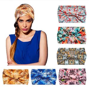 Bantlar Kadınlar Splice Bantlar Çapraz Spor Yoga Hairband Bohemian Şapkalar Pamuk Pony Kuyrukları Tutucu Saç Aksesuarları ZYY761