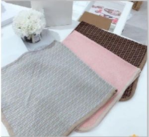 100% Cotton Knitted Blanket for Newborn Baby Boys and Girls, Soft and Gentle for Fall and Winter