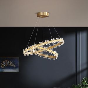 Lâmpadas pendentes de ferro LED moderno Luminária Sustendu Deco Chambre luz