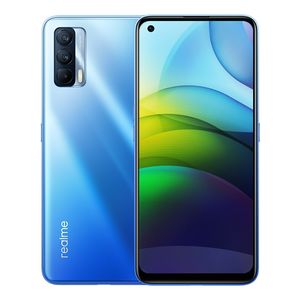 Original Realme V15 5G Mobile Phone 6GB RAM 128GB ROM MTK 800U Android 6.4" Full Screen 4310mAh 64MP AI Face ID Fingerprint Smart Cell Phone