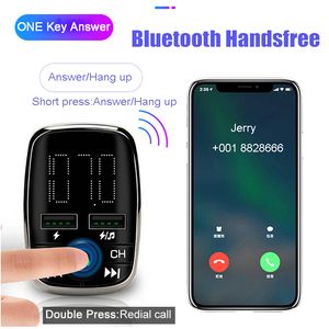 Jinserta uzaktan kumanda araç kiti mp3 çalar eller Bluetooth 5 0 FM Verici Çift USB Araba Şarj Cihazı TF Flash USB Müzik Play239t