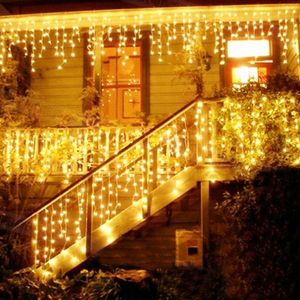 Dizeler açık atmosfer aydınlatma yılı çelenk perde ipleri ışıklar Noel düğün parça parça tatil perisi