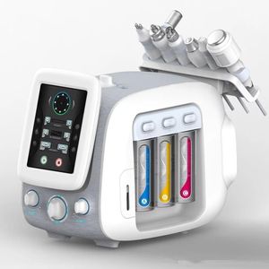 Su Oksijen Mikrodermabrazyon Enstrüman Yüz Temizleme Ultrason Tarayıcı Makinesi Cilt İşleri Koyu Daireler İçin Peel Exfoliator