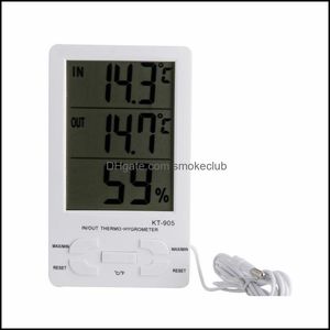 Ölçüm analizi aletleri ofis okul iş endüstriyel dijital kapalı açık LCD saat termometre higrometre sıcaklığı hum