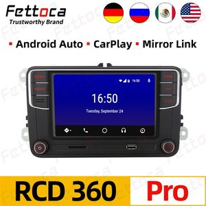 Android Auto Carplay Stereo Noname RCD360 PRO Радио RCD330 Headunit для VW Golf Polo MK5 MK6 Passat B6 B7 EOS 6RD035187B 210625