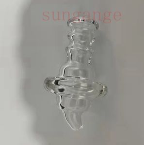 Стекло UFO CARB CAP CAP для курения Коллекции для кварцевых Banger Nails Водопроводные трубы DAB Oil Rigs Bong Bong Bubble Dome