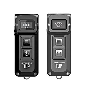 Nitecore TUP USB Şarj Edilebilir Mini Torch Cree XP-L HD V6 LED Max 1000 Lümen Işın Mesafe 180 Metre EDC El Feneri Cep Işık Y20072 77 W2