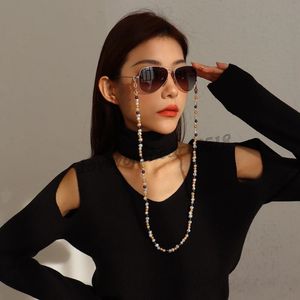 Simple Fashion Pearl Chains Glasses Chain For Women Retro Metal Sunglasses Lanyards Eyewear Cord Holder Neck Strap