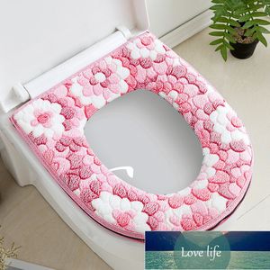 1 Piece Thick Toilet Seat Cover Plush Toilet Sitting Cover Bathroom Toilet Seat Covering Closestool Seat Case Home Decoration Factory price expert design Quality