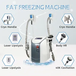 2022 Novo modelo Cryolipólise Peso Reduzir Crioterapia de Máquina Cavitação de Slimming Cavitação RF 40K Máquina de congelamento de gordura de gordura de gordura CE/DHL