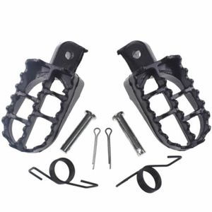 Pedallar Bir Çift Motosiklet Ön Arka Footrests Footpegs Pw50 Pw80 Tw200 Pw 50 80 Tw 200 Dirt Bike