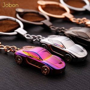 Jobon Catena chiave di alta qualità Luci a LED Portachiavi Regalo personalizzato per lettere per portachiavi per auto Ciondolo per borsa Miglior regalo per amico G1019
