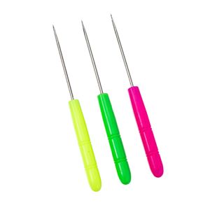 Plastic manual awl needle hole drill leather tools sewing sewing tools color mixing