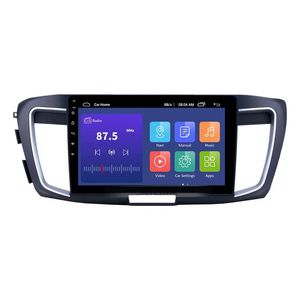 Android 10 API 29 2 + 32G Автомобильный dvd-радиоплеер GPS-навигация для 2013-Honda Accord 9 2.4L High version Stereo Video 2 din DSP