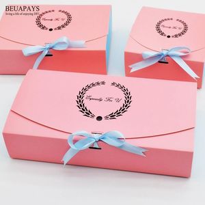Подарочная упаковка 50 шт. Упаковочная бумага для конфеты венок венок розовый синий цвет контраст торт свадебный детский душ для вечеринки по случаю дня рождения фестиваль
