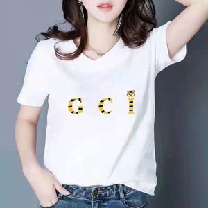 Новая женская футболка в стиле стилиста с буквенным принтом, летняя футболка в стиле хип-хоп с коротким рукавом, роскошная дизайнерская повседневная футболка SS