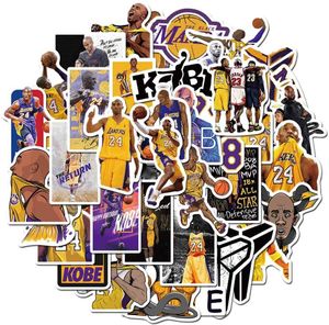 50Pcs-Pack Sport Basketball Vinyl Sticker Водонепроницаемые наклейки для бутылок с водой Ноутбуки Автомобильный планировщик Скрапбукинг Телефон Macbook Гардероб Настенная дверь Органайзер Наклейка