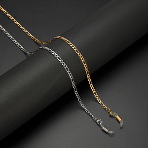 Glasses Chain Lanyard Stainless Steel Gold Color Sunglasses Chains Eyewear Cord Eyeglass Strap for Women Men