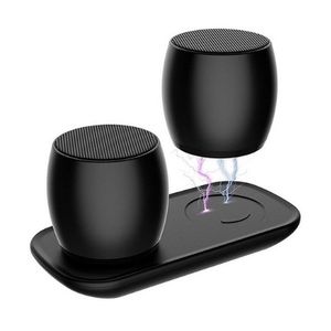 F1 Bluetooth Speakers TWS Sistema Coluna Portátil Mini Metal Speaker 3D Estéreo Subwoofer Loudspeaker MP3 Player Sardine