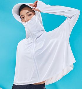 Новейший с длинным рукавом Hoody Summer Woman Sun УФ защитная куртка быстрые сухие охотничье одежда сетки с капюшоном кардиган дышащая толстовка 051103