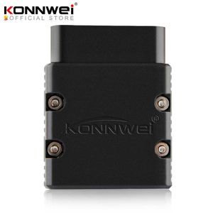 Konnwei Диагностические инструменты ELM327 WiFi V1.5 PIC25K80 KW902 Автомобильный сканер ELM 327 WiFi Поддержка iOS для iPhone и Android PC EML327 Pull OBD2 протокол