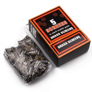 Paslanmaz Çelik Sigara Boru Ekranları Cam Bong Kase için 20mm Şerit Filtreli filtreler Kuru Ot Tütün Tutucu 500 Adet / takım metal örgü