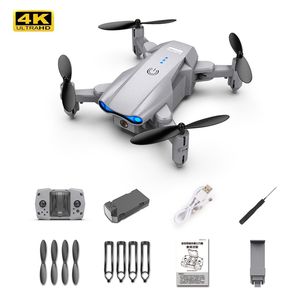 4K HD Одноместный камерой KY906 Мини Дрон WiFi FPV Складной Quadcopter Dron RC Вертолет БПЛА Радиоуправление Игрушки