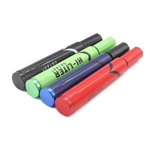 Marker kalem tüp metal kaşık bitkisel tütün boru sigara içme tutucu aksesuarları iyi yaratıcı perakende / toptan taşınabilir ölçek
