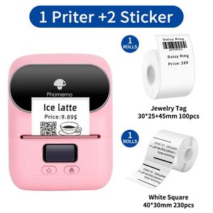 Phomemo M110 Etiketler Maker Mini Yazıcı Kablosuz Telefon Bluetooth Sticker Makinesi Bezi Takı Fiyat Etiketi Logo Impressora Termica Yazıcılar