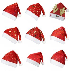 1 шт. Рождественская шапка Santa Claus elk костюм вечеринка украшения рождества и новогодние подарки